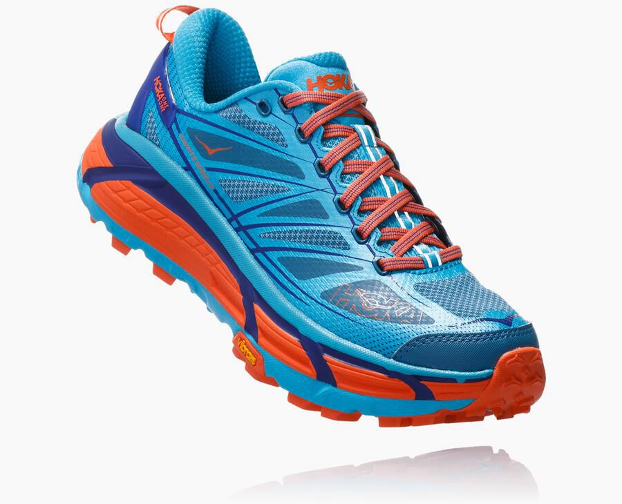 Hoka Australia One One Mafate Speed 2 - Womens Trail Shoes Blue - PUINW-6725